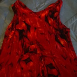 American Angel Ruffled Red Wine Dress